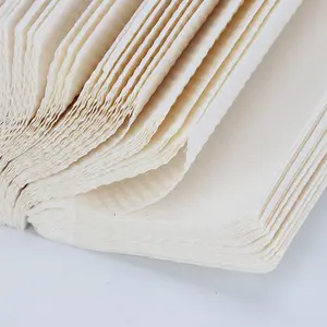 Toalla de papel desechable para restaurante, toalla de mano sanitaria multipliegue