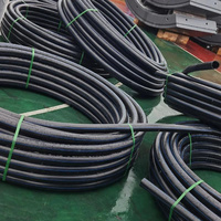 Système d'irrigation goutte-à-goutte automatique en PEHD durable DN560 DN630 DN710 PE80 PE100, résistant à la corrosion, tuyau d'arrosage automatique enroulable en plastique