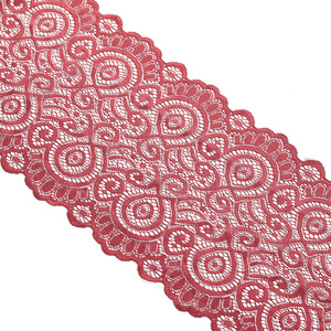 Đầm Nhiều Màu Cổ Điển Được Trang Trí Bằng Vải Spandex Polyester Và Viền Ren Pháp - Product Image 5