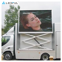 Panneau publicitaire LED pour remorque, étanche, P6 P8 P10, affichage SMD, écran mobile pour camion, panneau LED double face pour remorque