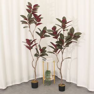 Plante artificielle olive JWS3805 - Matériau PEVA écologique pour la décoration de la remise de diplômes et de Noël - Vente directe d'usine - Product Image 6