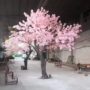 Lớn Màu Trắng Giả Sakura Hoa Cây 3M Lớn Giả Lụa Nhân Tạo Hoa Anh Đào Hoa Cây Cho Đám Cưới Ngoài Trời Tổ Chức Sự Kiện Trang Trí Nội Thất - Product Image 1
