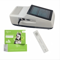 Machine d'immunodosage d'analyseur de réactif de détection rapide d'immuno-fluorescence vétérinaire