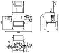 Contrôleur de poids rotatif pour petites bouteilles, type plateau tournant, haute précision, pour flacons et bouteilles de collyre
