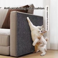 Tapis à gratter moderne et écologique pour chats, en polyester épais, résistant aux taches, pour animaux de compagnie, fournitures pour chiens et murs.
