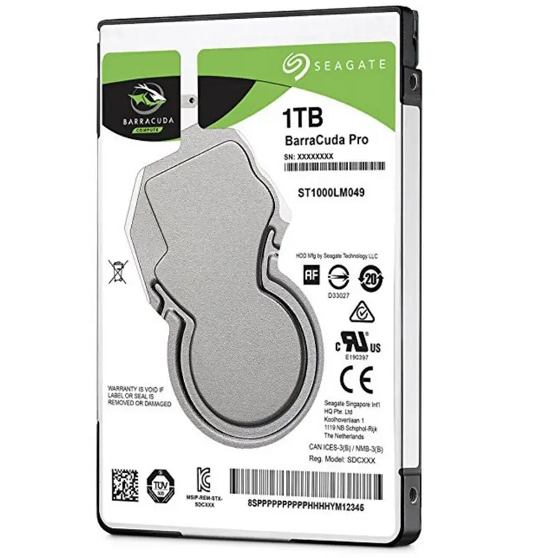 Seagate Barracuda st1000lm049 1 테라바이트 SATA 7200rpm 128mb 2,5 "7mm 하드 디스크