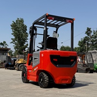 Chariot élévateur électrique à batterie lithium de haute qualité, 1 tonne, 2 tonnes, 4 roues, pour la logistique et l'entrepôt