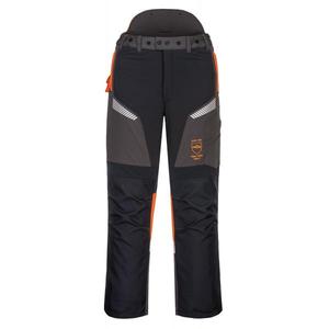 PORTWEST - CH14BKRS Pantalon de tronçonneuse noir professionnel en chêne-PANTALON DE TRAVAIL EAN 5036108361427 PANTALON DE TRAVAIL CARGO - Product Image 1