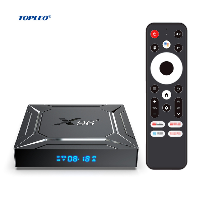 Topleo X96 Smart Tv Box X96m200 S905x5m Set Top Box Oem 2025 Android 14 4gb ram 8k Android 4k Tv Box