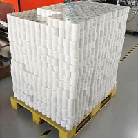 Kertas Roll Thermal Mesin POS Lapis Tunggal Harga Ekonomis untuk ATM, Katering, Takeout, Kasir, Ukuran 80 X 80