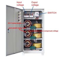 TNS Stabilisateur de tension intelligent haute puissance 60KVA Régulateur de tension automatique AC 3 phases