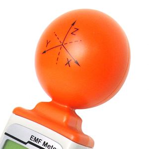 เครื่องวัดรังสีอิเล็กโทรสโมคไมโครเวฟแบบขายส่ง ช่วงการวัด 38mV ถึง 11V/m เครื่องวัดความแรงสนามแม่เหล็กไฟฟ้า 3 แกน ผลิตในไต้หวัน - Product Image 5