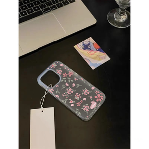 Étui de luxe en TPU, motif floral tendance, finition mate, sensation agréable au toucher, pour iPhone 17 Pro Max, 17 Air, 17 Pro, 17, 16, 15 - Product Image 4