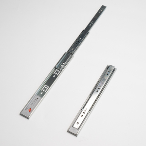 Factory 45mm Width 3-Fold Load-Bearing <strong>Drawer</strong> <strong>Slide</strong> Rails Rebounce <strong>Drawer</strong> <strong>Slide</strong> for Cabinet High-Strength Runners - Product Image 6
