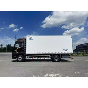 Camion frigorifique Euro VI FAW J6G avec certificats COC et E-mark complets pour le dédouanement au port de Klaipeda, <span class=keywords><strong>Lituanie</strong></span>, UE - Product Image 4