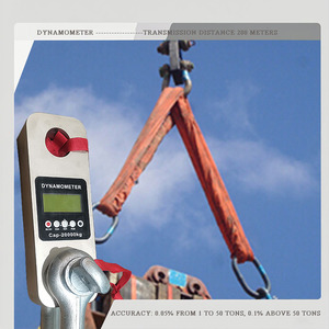 เครื่องวัดแรงดึงโหลดเซลล์ 20T แบบไร้สาย พร้อมห่วงคล้อง - Product Image 4