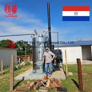 Lò hơi hơi nước sinh khối đốt mùn cưa dạng viên, công nghiệp, đứng, 1 tấn - 1,5 tấn, 0,05 tấn - 1 tấn - Product Image 4