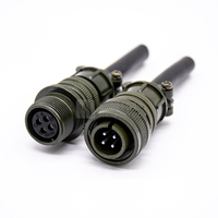 Connecteur circulaire Amphenol 5015 à 4 broches MS MS5015 MS3106 14S-2P MS3102 24-28S 14-2S Prise et fiche