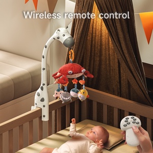 Mobile musical connecté pour bébé Tumama avec projection, mobile zèbre pour lit de bébé - Product Image 3