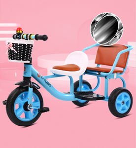 Tricycles doubles <span class=keywords><strong>pour</strong></span> bébés et enfants à bas prix personnalisés <span class=keywords><strong>pour</strong></span> <span class=keywords><strong>jumeaux</strong></span> - Product Image 6