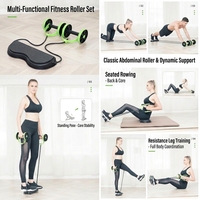 Appareil d'exercice abdominal portable avec bandes de résistance, équipement de fitness pour la maison, entraînement complet du corps