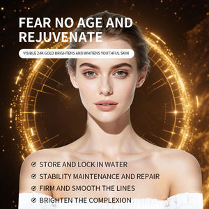 Suero Facial de Lujo con Oro Puro de 24K, Ácido Hialurónico y Péptidos, Nutritivo e Hidratante para Todo Tipo de Piel, Cuidado Diario de la Piel, OEM - Product Image 3