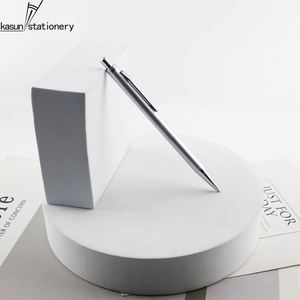 Nuevo Bolígrafo de Acero Inoxidable con Grabado Láser Personalizado, Bolígrafo de Gel Metálico, Regalo Promocional Publicitario - Product Image 2