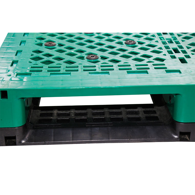 1.2m X 1m Heavy Duty Recycled Plastic Euro Pallet Single Faced 4-Way ...