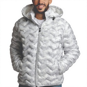 High Quality Men's Long <b>Thin</b> Bubble <b>Jacket</b> <b>Waterproof</b> Latest Fashion Style Customized Logo Wholesale Price Custom Sizes Shining - Product Image 1