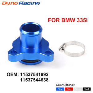 Raccord de tuyau d'eau de voiture transfrontalier le plus vendu pour BMW 335i 11537541992 avec colliers pour tuyaux et conduites d'admission d'air - Product Image 4