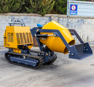 HIGHTOP <span class=keywords><strong>Mini</strong></span>-Betonmischer-Lader-LKW mit Raupenfahrwerk und Kippfunktion – Top-Preis, fokus auf Motorkomponenten - Product Image 4