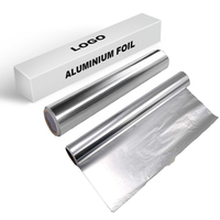 Papier d'aluminium alimentaire en rouleau de 7,5 m, couleur personnalisée, qualité alimentaire 8011, pour cuisson et cuisine