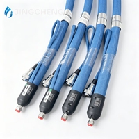 Tuyau chauffant antiadhésif en PTFE avec chauffage uniforme pour lignes d'alimentation de machines à colle thermofusible