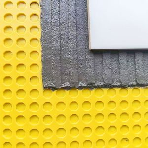 <span class=keywords><strong>Membrane</strong></span> de découplage Schluter-<span class=keywords><strong>DITRA</strong></span> Type Carrelage de sol <span class=keywords><strong>Membrane</strong></span> d'isolation de fissure imperméable - Product Image 5