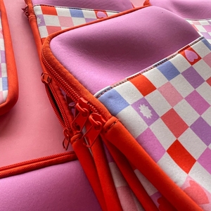 Cuốn sách phụ kiện <span class=keywords><strong>Neoprene</strong></span> cuốn sách tay áo đầy màu sắc bên trong Kindle bìa dây kéo mềm bảo vệ máy tính xách tay trường hợp đơn giản phong cách bảo vệ túi - Product Image 3