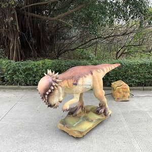Bosque Jurásico Decoración Animatronic Dinosaurios Realista <span class=keywords><strong>Pachycephalosaurus</strong></span> Modelo - Product Image 3