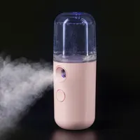Salon yüz buhar makinesi ev kullanımı yüz nano taşınabilir mini spa yüz buhar makinesi