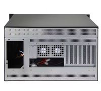 Casing Server Rak 6U Layar Sentuh 19-Inci, Casing Komputer PC Industrial, Keyboard Display, Faktor Bentuk ATX, Plastik, Stok Tersedia