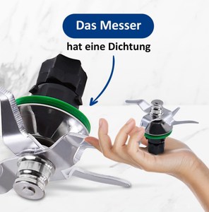 Ensemble de lames en acier inoxydable de qualité alimentaire, pièces de rechange compatibles avec le robot culinaire Thermomix TM5/<span class=keywords><strong>TM6</strong></span> Bimby - Product Image 4