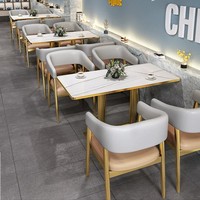 Meubles de restaurant modernes, banquettes en cuir, canapés et chaises, ensembles de tables pour usage commercial