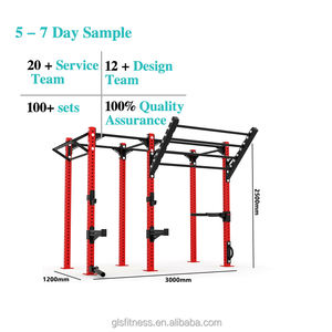 Scaffale Squat pieghevole regolabile Squat <span class=keywords><strong>Rack</strong></span> salvaspazio per il Fitness salvaspazio - Product Image 5