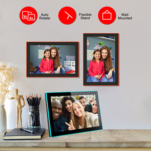 Marco de Fotos Digital WiFi de 10 Pulgadas con Luz LED, Memoria de 32 GB, Marco Inteligente <span class=keywords><strong>para</strong></span> Compartir Fotos Familiares con las Aplicaciones Frameo - Product Image 3