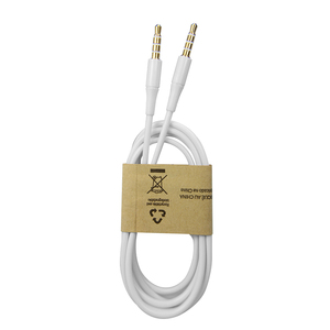 Placcato oro 4 poli 3.5 millimetri <span class=keywords><strong>aux</strong></span> audio cable car stereo <span class=keywords><strong>aux</strong></span> cavo maschio a maschio cavo per la cuffia altoparlante del telefono mobile del computer portatile - Product Image 3