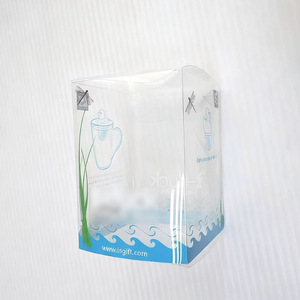 Nueva Caja de Embalaje de PVC Personalizada Transparente con Ganchos para Productos Digitales, Logotipo Imprimible - Product Image 1