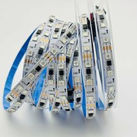 Bande LED flexible adressable programmable DMX, couleur de rêve, RGBIC Ws2811 Ws2812b DC 12V 24V SMD5050 60leds/m 10mm 5m/rouleau