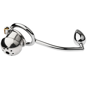 2025 nuevos productos para adultos, bloqueo de castidad, gancho Anal, bloqueo de pene masculino BDSM, jaula de pájaros masculina, expansión Anal para Guy SM, Juguetes sexuales, jaula de pájaros - Product Image 3