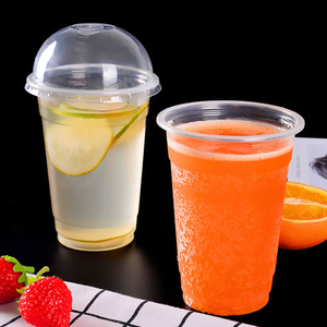 free sample pp 16 Oz Cup coffee tumbler cold hot Reusable coffee Cups Plastic Hot Cup with Lid