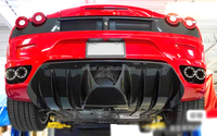 Accessoires extérieurs pour voiture, style OEM F430, kit carrosserie en fibre de carbone, becquet arrière pour Ferrari F430, diffuseur, spoiler