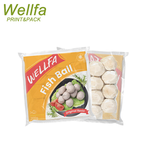 Personalizado Impreso TOP Termosellado Película Nylón Tapa Mariscos Pescado Bolsa Salchicha Congelado Bolsa Envasado Al Vacío - Product Image 6