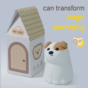 Vente directe <span class=keywords><strong>d</strong></span>'usine petit chien <span class=keywords><strong>en</strong></span> forme <span class=keywords><strong>d</strong></span>'animal lampe à LED contrôle tactile lumière de <span class=keywords><strong>d</strong></span>écoration avec contrôle tactile pour veilleuse de pépinière - Product Image 2